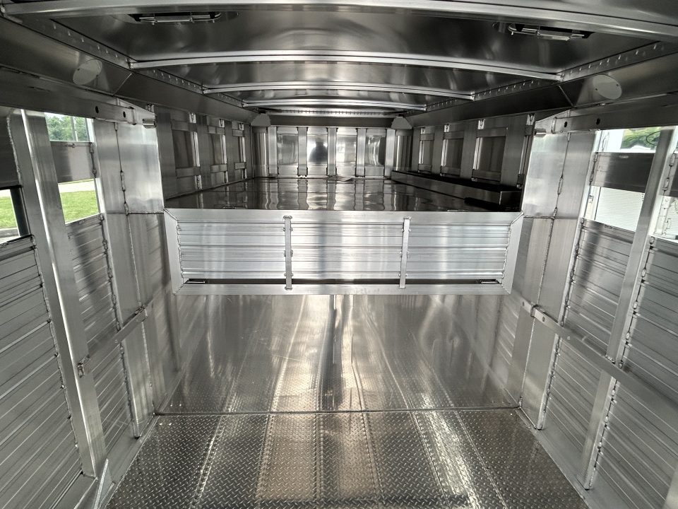 New 2027 4-Star Trailers 8x28 Club Calf Stock Trailer