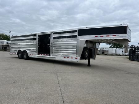 New 2027 4-Star Trailers 8x28 Club Calf Stock Trailer