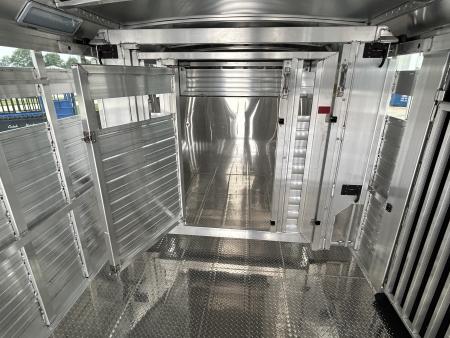 New 2027 4-Star Trailers 8x28 Club Calf Stock Trailer