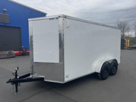 New 2026 Maximum Cargo Trailers 7X14TA3 Cargo / Enclosed Trailer *WHITE