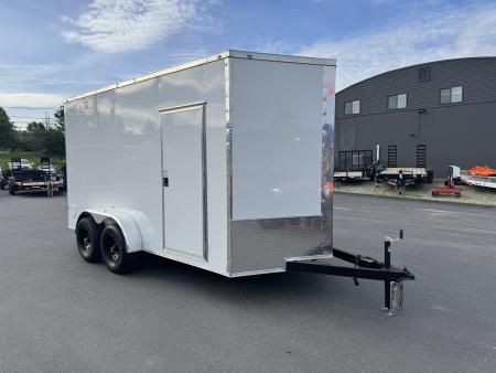 New 2026 Maximum Cargo Trailers 7X14TA3 Cargo / Enclosed Trailer *WHITE