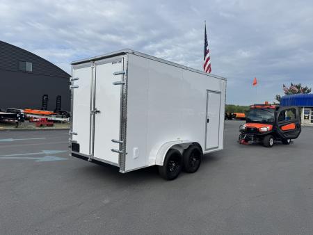 New 2026 Maximum Cargo Trailers 7X14TA3 Cargo / Enclosed Trailer *WHITE