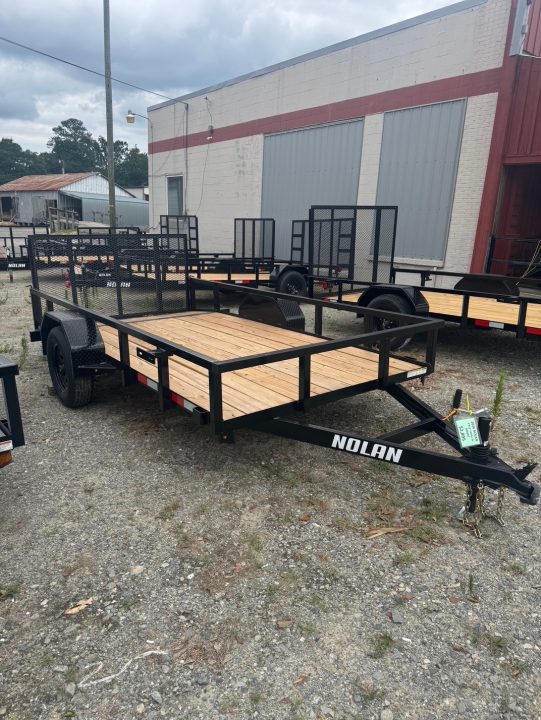New 2026 Nolan Manufacturing NOL612SAREG Utility Trailer