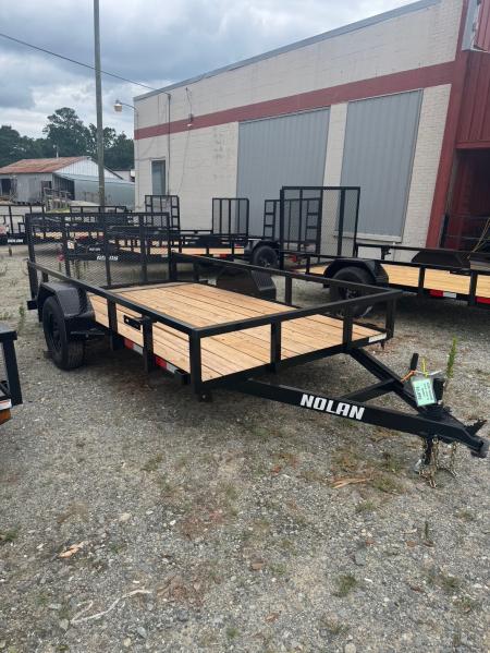 New 2026 Nolan Manufacturing NOL612SAREG Utility Trailer