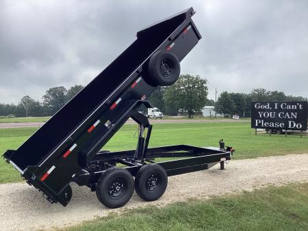 New 2026 H&H Trailers 83x16 Industrial Dump Trailer, Scissor, HD Floor, 14PLY, 14K