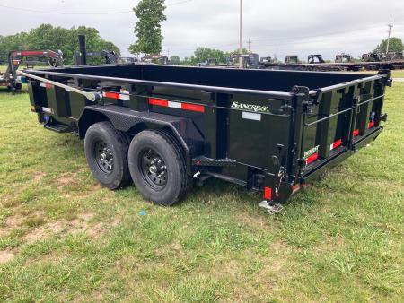 New 2025 Diamond C Trailers 82X14 TANDEM 15.9K DUMP W/ 24" SIDES , SLIDE IN RAMPS AND CRANK TARP Dump Trailer