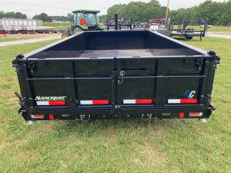 New 2025 Diamond C Trailers 82X14 TANDEM 15.9K DUMP W/ 24" SIDES , SLIDE IN RAMPS AND CRANK TARP Dump Trailer