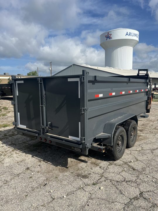 New 2026 Direct Trailer Supply 14'x4'x7' Telescopic 16k Dump Trailer