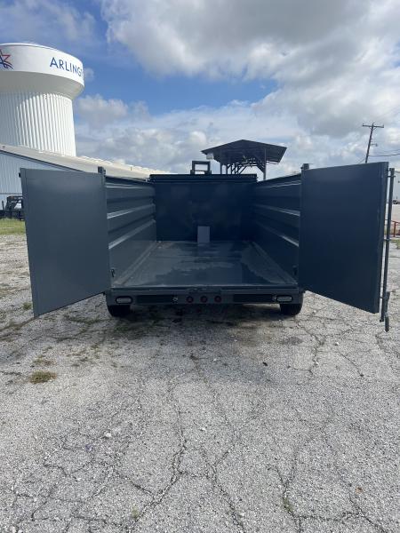 New 2026 Direct Trailer Supply 14'x4'x7' Telescopic 16k Dump Trailer