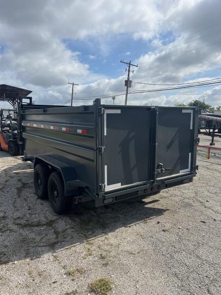 New 2026 Direct Trailer Supply 14'x4'x7' Telescopic 16k Dump Trailer