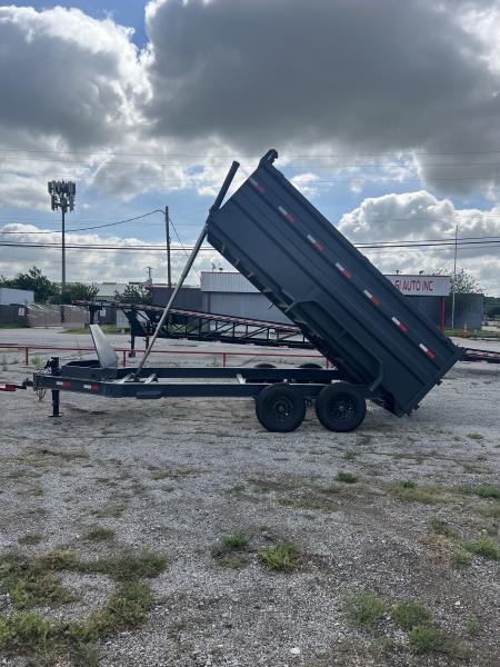 New 2026 Direct Trailer Supply 14'x4'x7' Telescopic 16k Dump Trailer