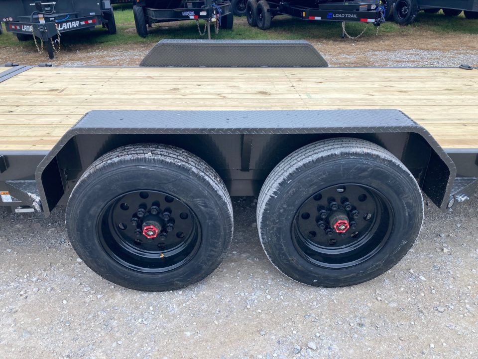 New 2027 MAXX-D 83X22 TANDEM 17.5K TILT W/ 6' STATIONARY DECK, 16' TILT DECK & TOOLBOX Tilt Trailer