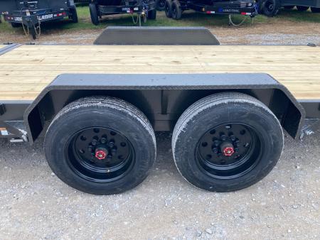 New 2027 MAXX-D 83X22 TANDEM 17.5K TILT W/ 6' STATIONARY DECK, 16' TILT DECK & TOOLBOX Tilt Trailer