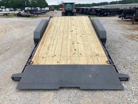 New 2027 MAXX-D 83X22 TANDEM 17.5K TILT W/ 6' STATIONARY DECK, 16' TILT DECK & TOOLBOX Tilt Trailer