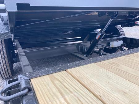 New 2027 MAXX-D 83X22 TANDEM 17.5K TILT W/ 6' STATIONARY DECK, 16' TILT DECK & TOOLBOX Tilt Trailer