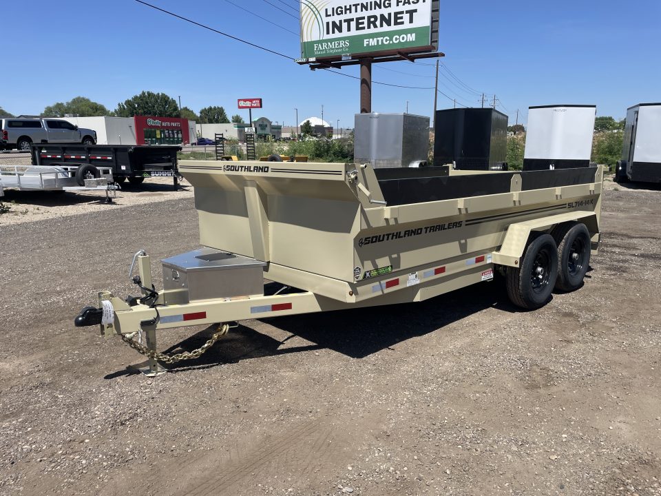 New 2026 Southland 7x14 14k Dump Trailer