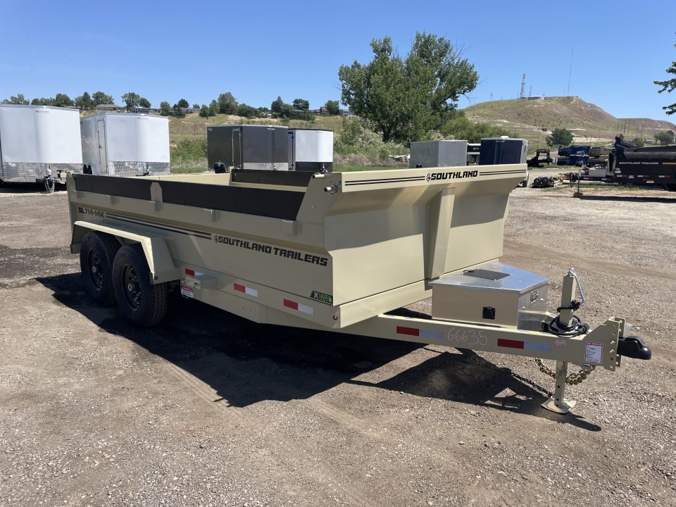 New 2026 Southland 7x14 14k Dump Trailer