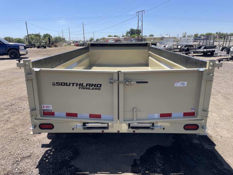 New 2026 Southland 7x14 14k Dump Trailer