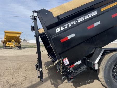 New 2026 Southland 7x14 16k High Side Dump Trailer