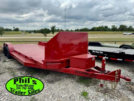 New Stanley Trailers 83X24 OPEN CAR HAULER Car Hauler EQUIPMENT TRAILER SPLIT TAIL UPGRADED 6K AXLES & ROCK SHIELD