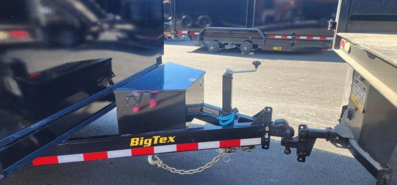 New 7 x 14 Big Tex Low Pro 14LX Scissor 4' High Side Dump Trailer 14k