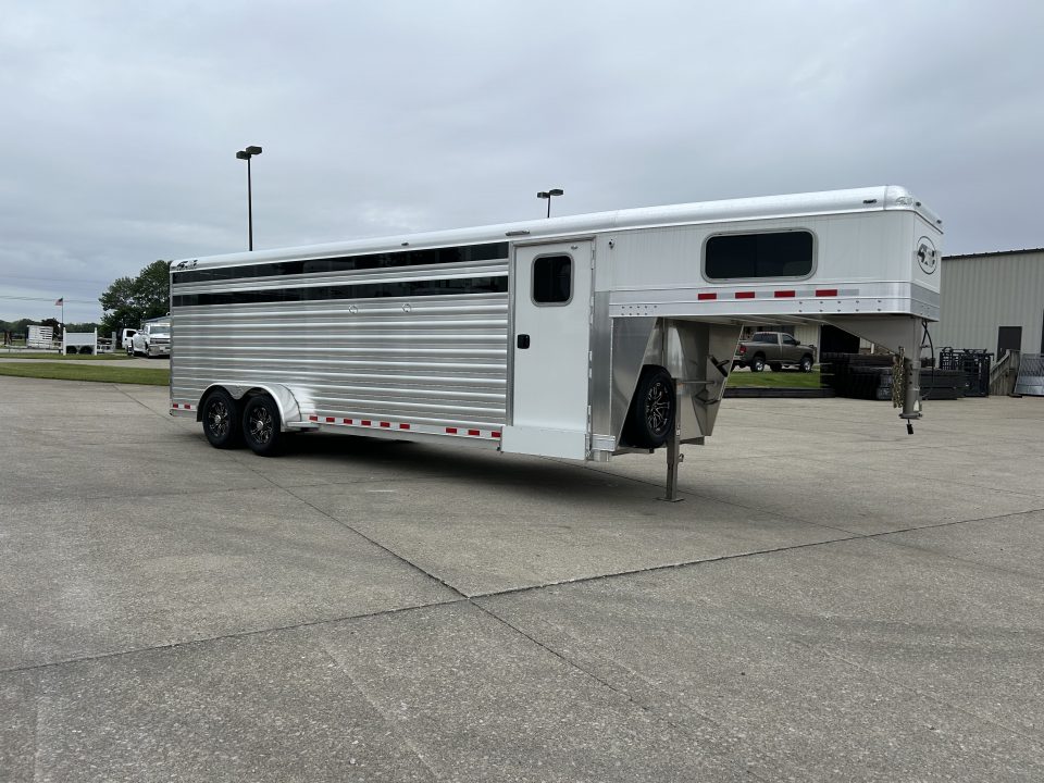 New 2027 4-Star Trailers 24' Stock Tack Stock / Stock Combo Trailer