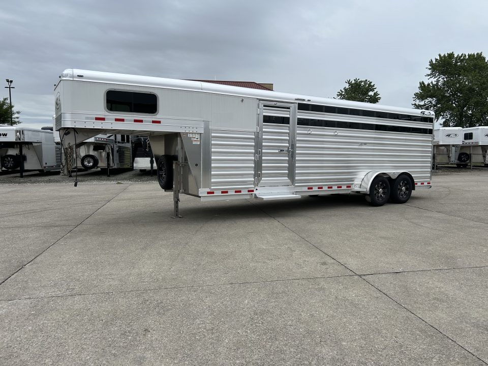 New 2027 4-Star Trailers 24' Stock Tack Stock / Stock Combo Trailer