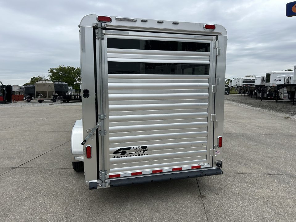New 2027 4-Star Trailers 24' Stock Tack Stock / Stock Combo Trailer
