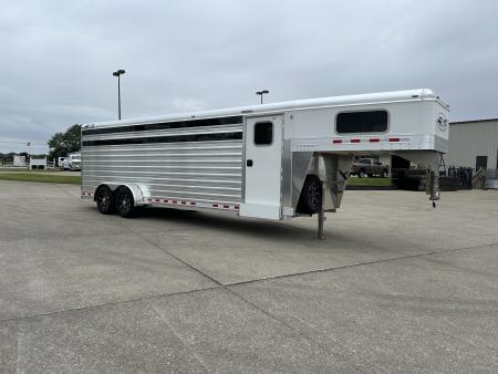New 2027 4-Star Trailers 24' Stock Tack Stock / Stock Combo Trailer