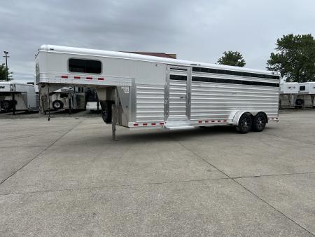 New 2027 4-Star Trailers 24' Stock Tack Stock / Stock Combo Trailer