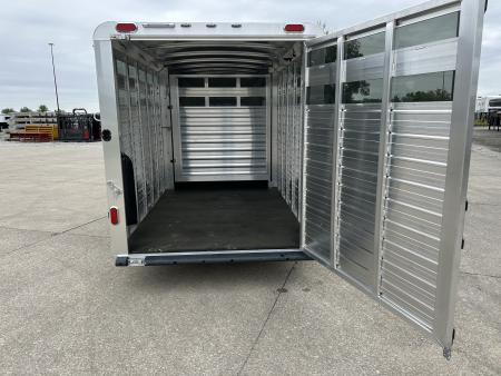 New 2027 4-Star Trailers 24' Stock Tack Stock / Stock Combo Trailer