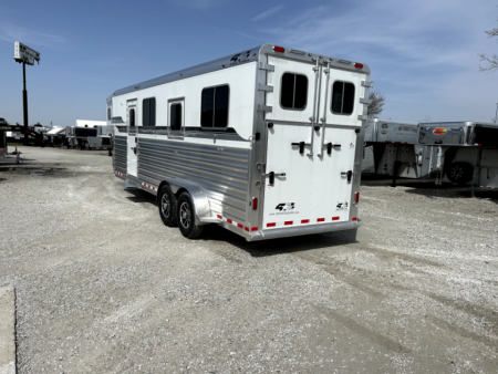 New 2027 4-Star Trailers 2+1 Horse Trailer