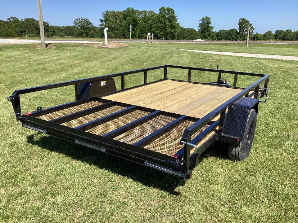New 2027 H&H Trailers 76x12 Utility Trailer