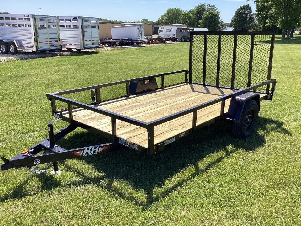 New 2027 H&H Trailers 76x12 Utility Trailer