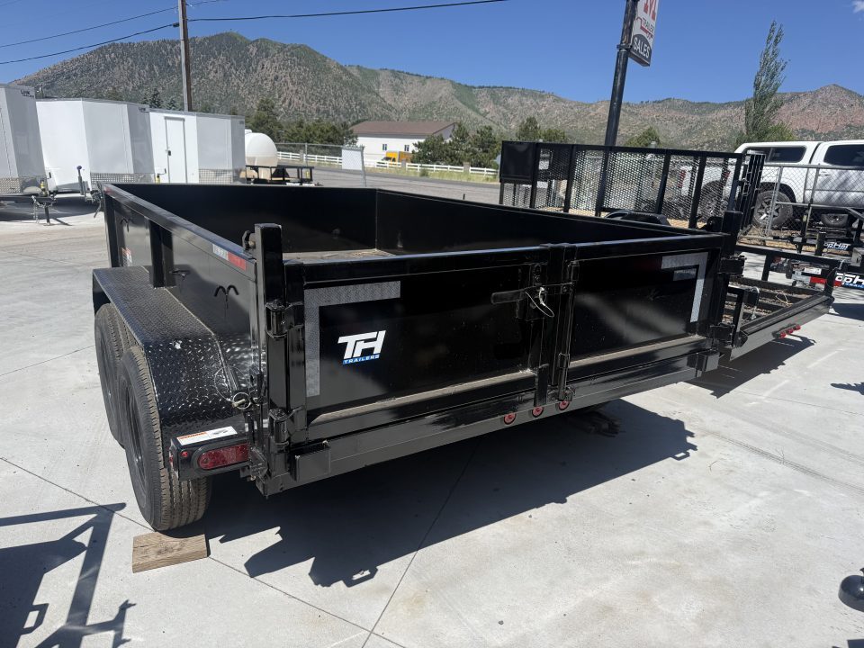 New 2026 Top Hat Trailers 77X10 Dump 70 Dump Trailer