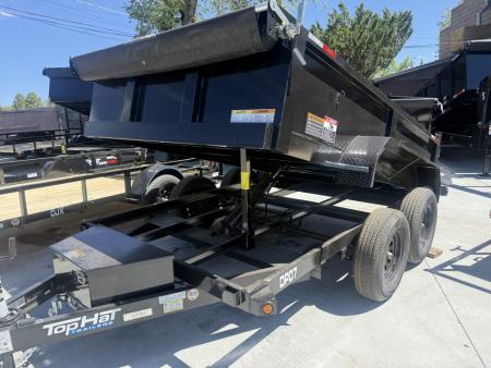 New 2026 Top Hat Trailers 77X10 Dump 70 Dump Trailer