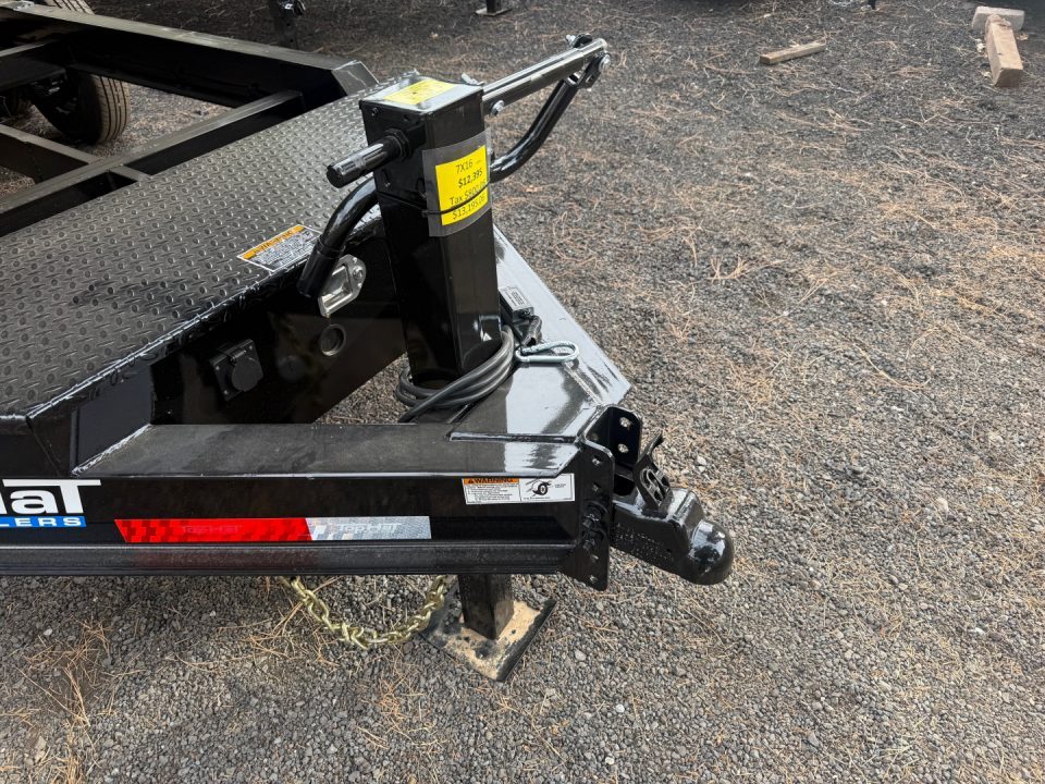 New 2026 Top Hat Trailers 7'X16' Dump Trailer 14000 lb G.V.W. 3' Sides Dump Trailer