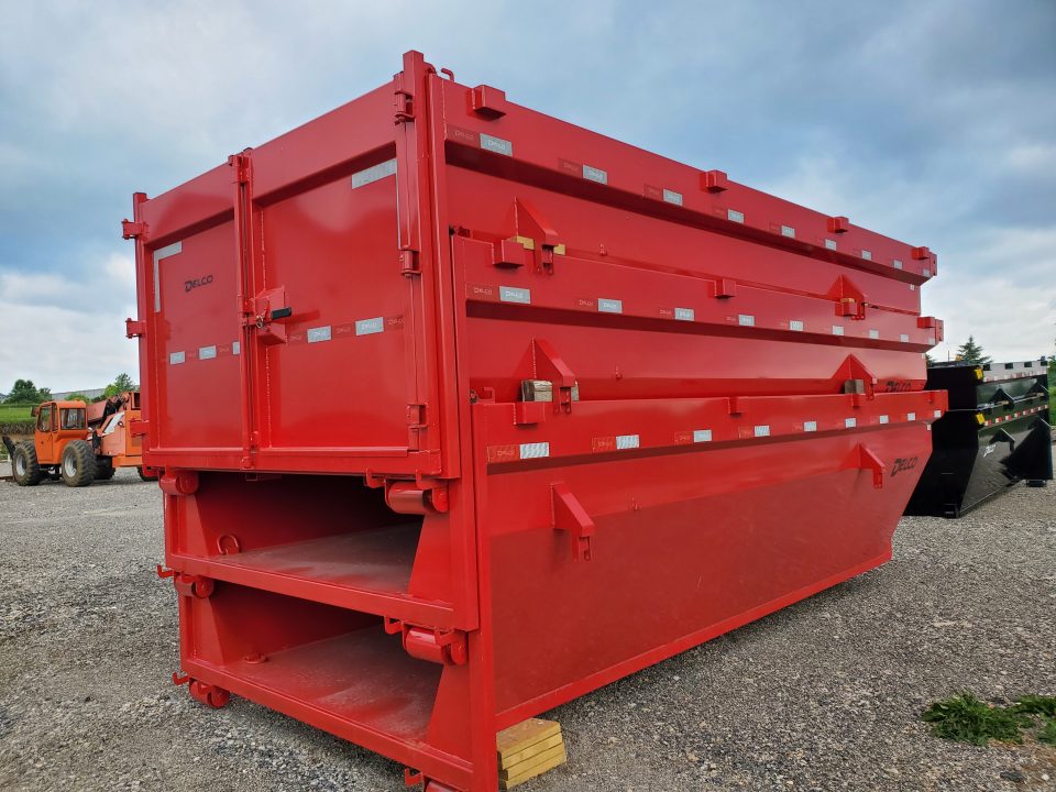 New 2026 Delco Trailers RB16 Dump Bin / 14 yard / 4'x16'