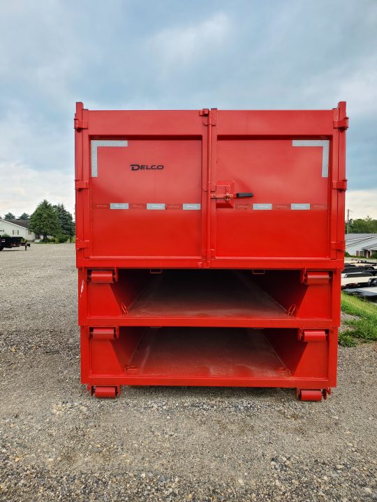 New 2026 Delco Trailers RB16 Dump Bin / 14 yard / 4'x16'