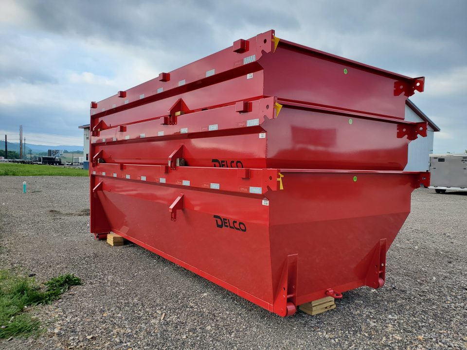 New 2026 Delco Trailers RB16 Dump Bin / 14 yard / 4'x16'