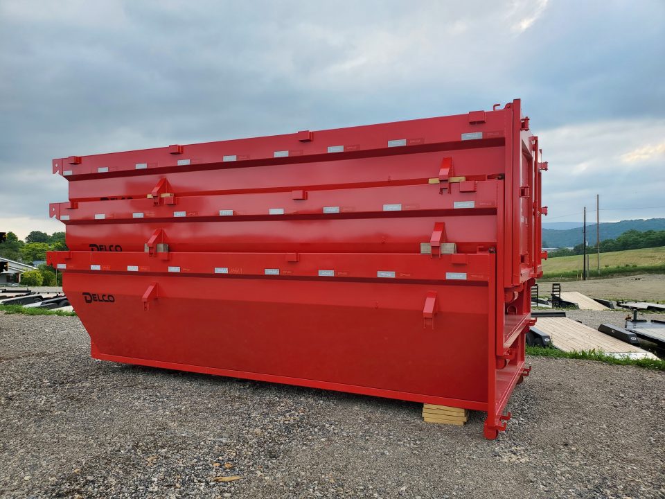New 2026 Delco Trailers RB16 Dump Bin / 14 yard / 4'x16'