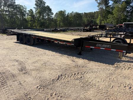 New 2026 Caliber Trailer Mfg 8.5x25 TA Deckover Trailer