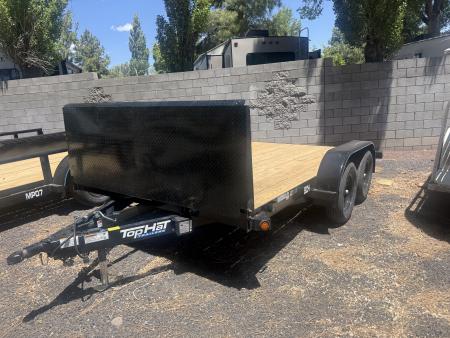 Used 2026 Top Hat Trailers 83X12 Basic Car Hauler Motorcycle Trailer