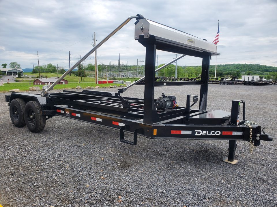 New 2026 Delco Trailers Bumperpull Roll Off Frame / 14,000 GVWR / 16'