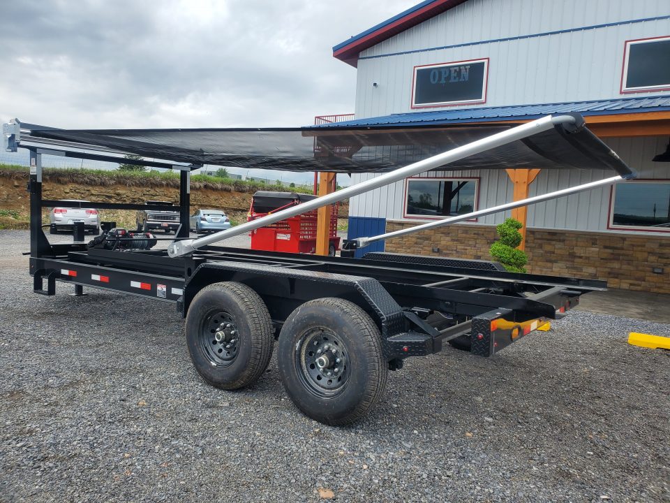 New 2026 Delco Trailers Bumperpull Roll Off Frame / 14,000 GVWR / 16'
