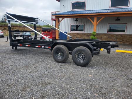 New 2026 Delco Trailers Bumperpull Roll Off Frame / 14,000 GVWR / 16'