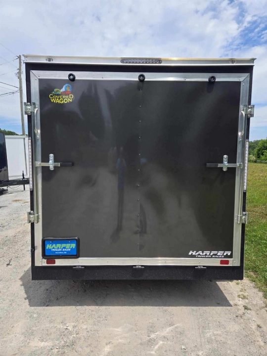 New 2026 COVERED WAGON 7X12 TANDEM AXLE ENCLOSED TRAILER