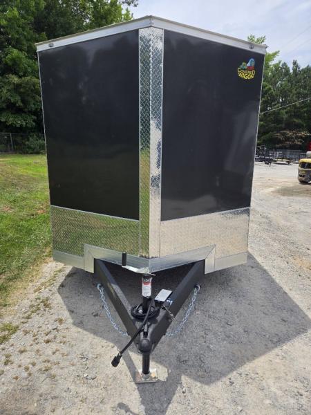 New 2026 COVERED WAGON 7X12 TANDEM AXLE ENCLOSED TRAILER
