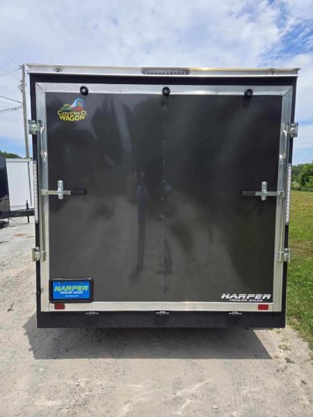 New 2026 COVERED WAGON 7X12 TANDEM AXLE ENCLOSED TRAILER
