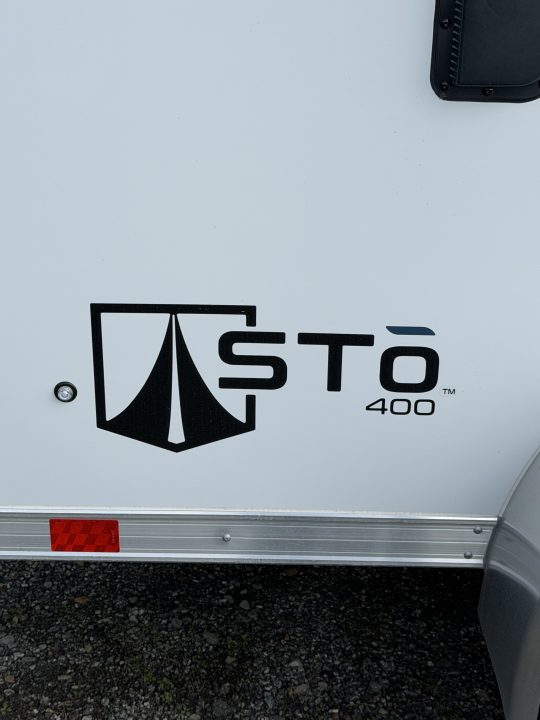 New 2026 ATC 7.5 x 14 (2') V Nose "STo400" All Aluminum Cargo Trailer w/ BARN DOOR
